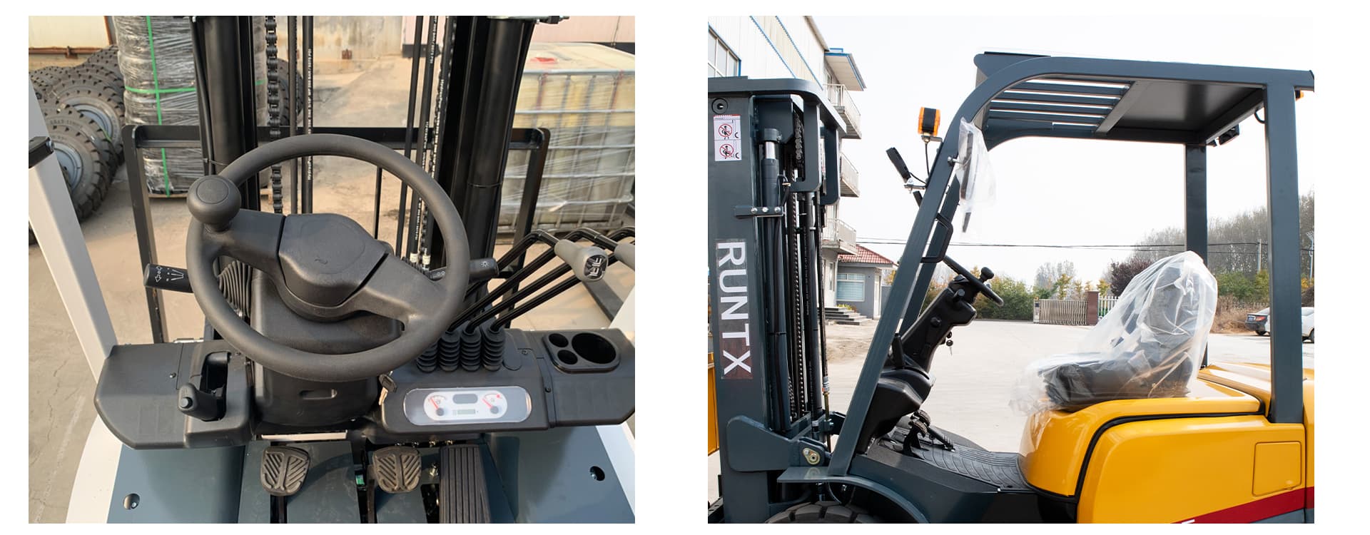 2.5 ton  diesel forklift detail