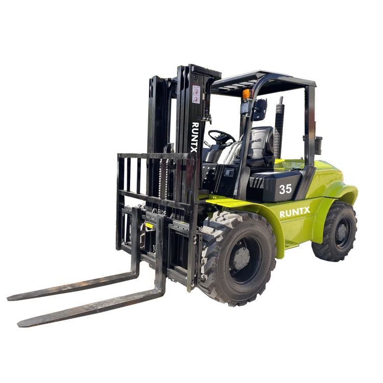 Runtx 4WD 3.5 ton Rough Terrain Diesel Forklift